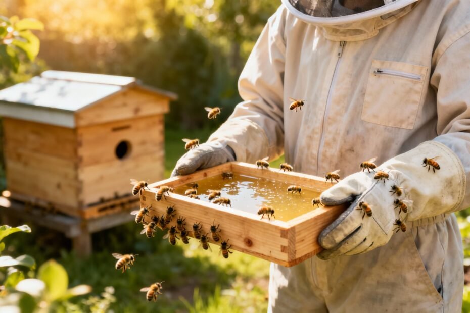 an introduction to feeding bees