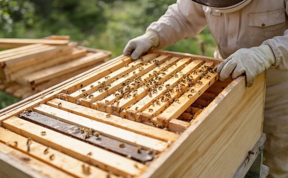 bee box frames explained