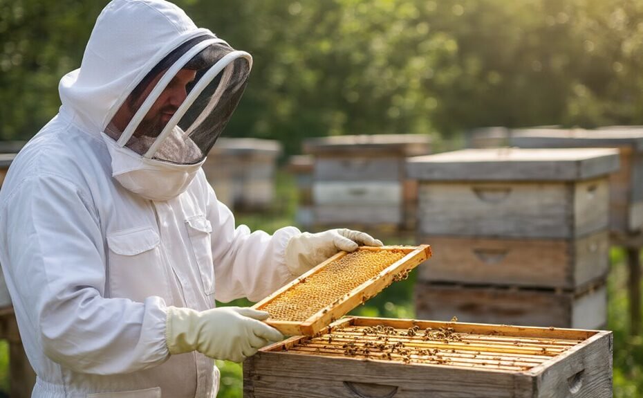 beekeeper aka apiculturist term
