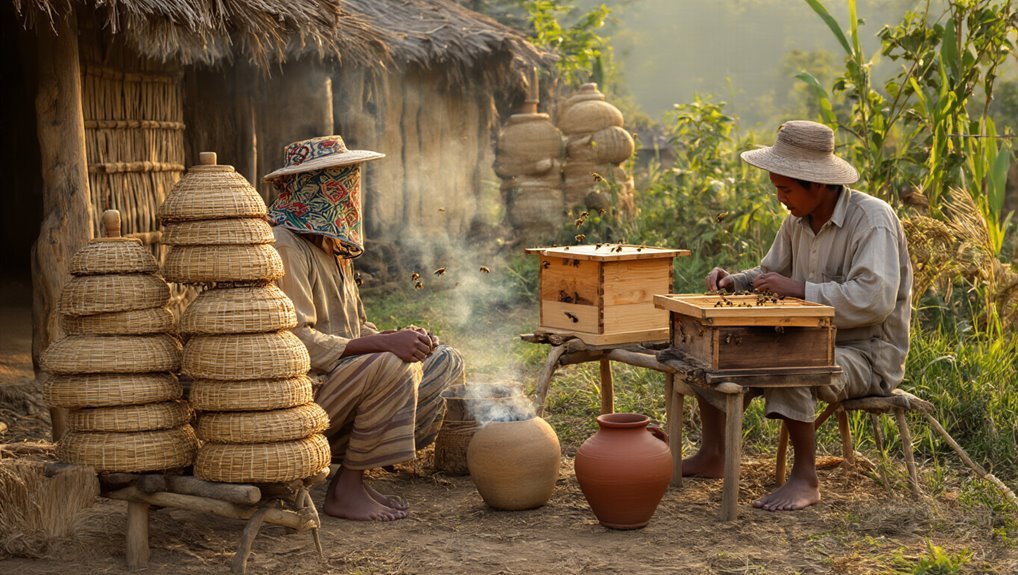 indigenous fixed site beekeeping practices