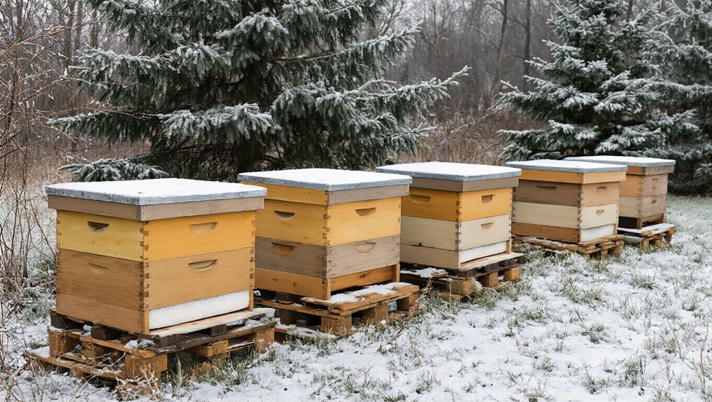 insulation ventilation hive placement