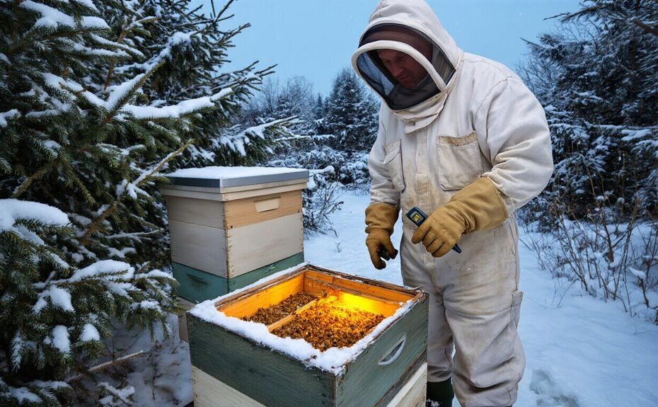 managing bees in winter