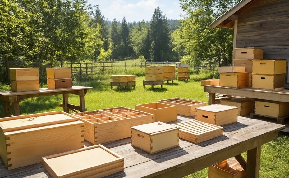 unassembled bee boxes sale