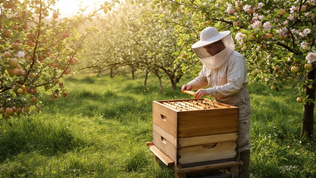 weather driven seasonal brood swarming